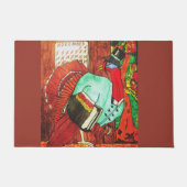 トルコ得遠くに!感謝祭 ドアマット (正面)