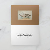 トルコ感謝祭カード サンキューカード (内部)