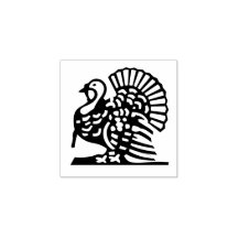 トルコ感謝祭デコカスタムールゴム印