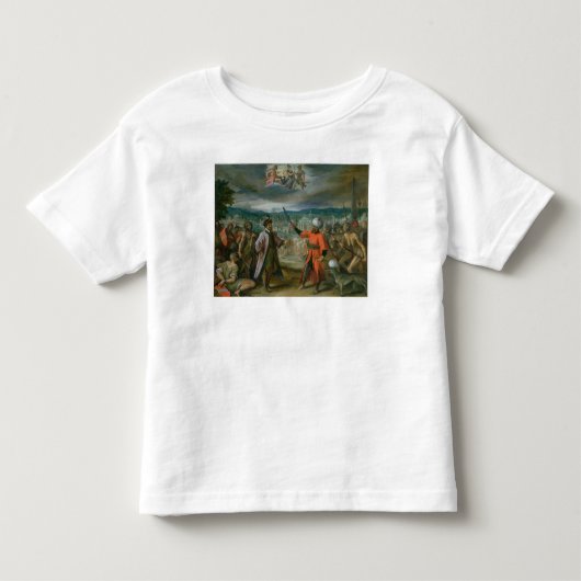 トルコ戦争のアレゴリー トドラーTシャツ (正面)