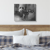 トルコ料理の食堂写真 キャンバスプリント (インサイチュ (寝室))