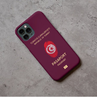 トルコ旅行パスポートプリント土産 Case-Mate iPhone 14ケース