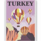 トルコ旅行 シール (正面)