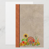 トルコ日 便箋 (正面/裏面)