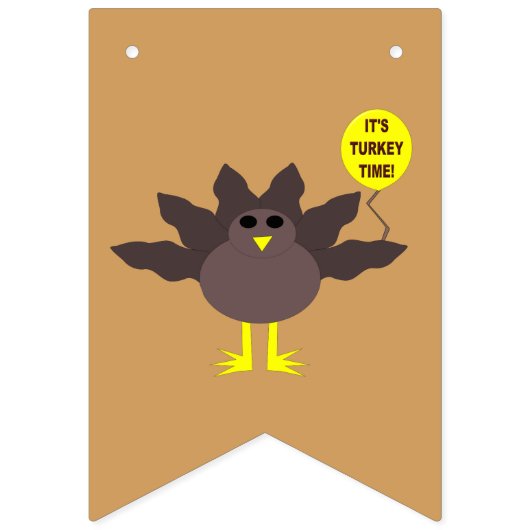 トルコ時間の感謝祭の旗 バンティングフラッグ (第1の旗)