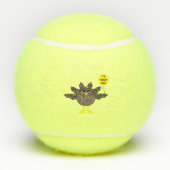 トルコ時間の感謝祭 テニスボール (裏面)