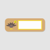 トルコ時間の感謝祭 名札 (正面)