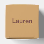 トルコ時間感謝祭カスタムの好意ボックス フェイバーボックス (上部)