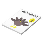 トルコ時間Thanksgivingカスタマイズ可能なノートブック ノートパッド (回転)