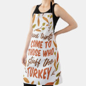 トルコ来を物する人々に良い事 エプロン (インサイチュ)