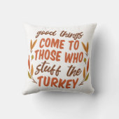 トルコ来を物する人々に良い事 クッション (裏面)