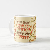 トルコ来を物する人々に良い事 コーヒーマグカップ (正面左)