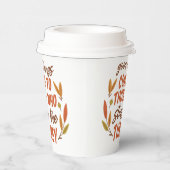 トルコ来を物する人々に良い事 紙コップ (右)