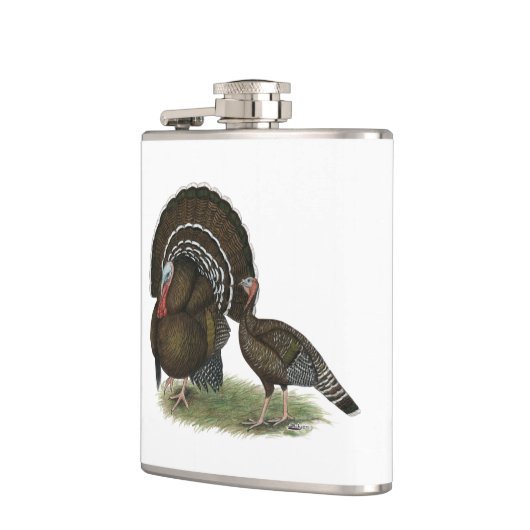 トルコ標準青銅 フラスク (左)