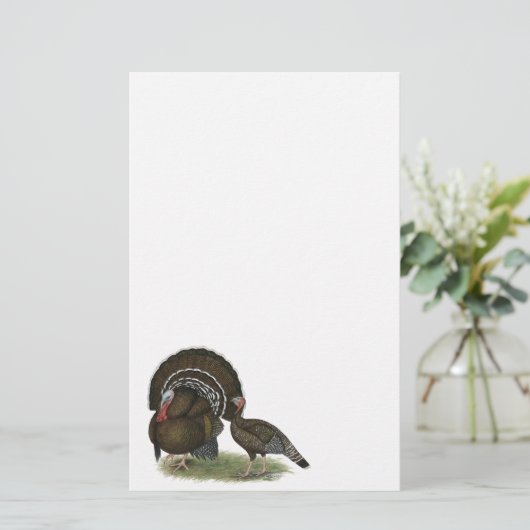 トルコ標準青銅 便箋 (スタンド正面)