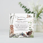 トルコ狩り誕生日パーティーへの招待 招待状 (スタンド正面)