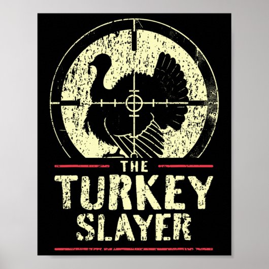 トルコ狩りIザトルコSlayer Iターキーハンター ポスター (正面)