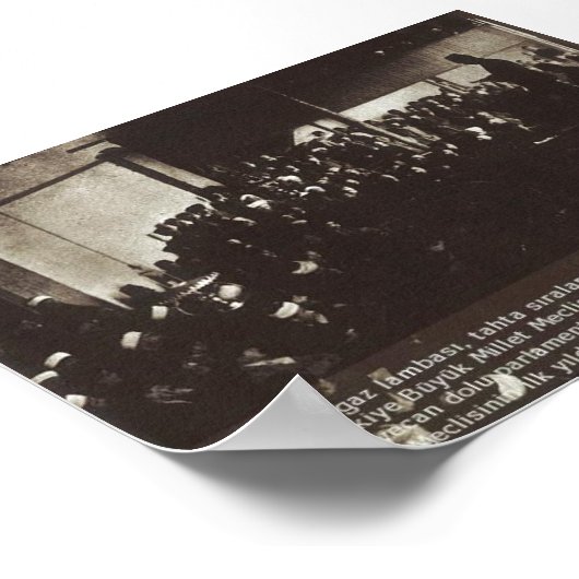 トルコ独立戦争 ポスター (角)