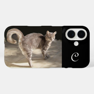 トルコ猫モノグラム iPhone 16ケース