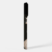 トルコ猫モノグラム iPhoneケース (右側面)