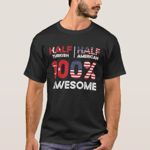 トルコ生まれトルコ米国市民権 Tシャツ