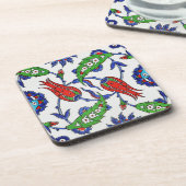 トルコ産チューリップのコースター コースター (左側)