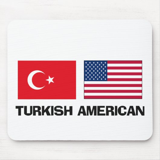 トルコ系アメリカ人 マウスパッド (正面)
