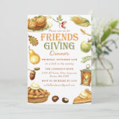 トルコ素朴フレンドリディナーウォーターの色 招待状 (スタンド正面)