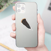 トルコ羽ビニールステッカー シール (スマートフォン)