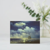 トルコ船への勝利の後にマーキュリーをブリグ ポストカード (スタンド正面)