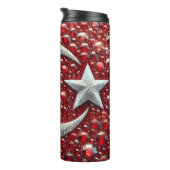 トルコ色のサーマルタンブラー タンブラー (回転右)