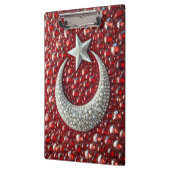 トルコ色の愛国的なクリップボード クリップボード (左)