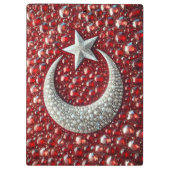 トルコ色の愛国的なクリップボード クリップボード (裏面)