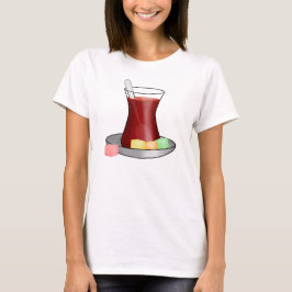 トルコ茶とトルコ喜び Tシャツ