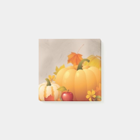 トルコ葉カボチャ ポストイット (正面)