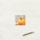 トルコ葉カボチャ ポストイット (デスク上)