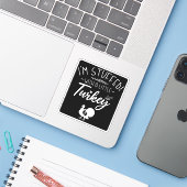 トルコ詰まったの新母とクール一緒だ シール (ノートパソコンとiPhone)