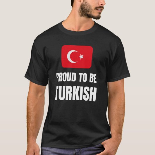 トルコ誇りを持った語になる Tシャツ (正面)