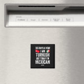 トルコ語だが今日はメキシコおもしろいのCinco De Mayo マグネット (インサイチュ (食洗機))
