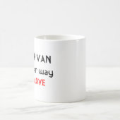 トルコ語のファン愛のマグ コーヒーマグカップ (中央)