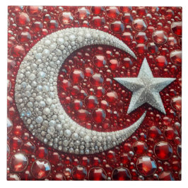 トルコ語の色で並べるモダンデザイン タイル