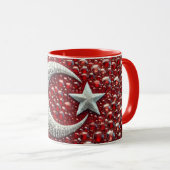 トルコ語の色を使用したマグカップのコンボ マグカップ (正面右)