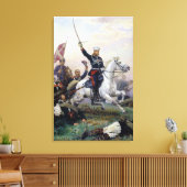 トルコ語のM.D.スコベレロシアのフ将軍 キャンバスプリント (インサイチュ (リビング))