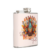 トルコ賛美と一緒にカラフルいる フラスク (右)