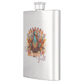 トルコ賛美と一緒にカラフルいる フラスク (左)