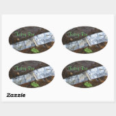 トルコ走州公園 楕円形シール (シート)