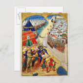 トルコ軍は戦いに備えている ポストカード (正面/裏面)