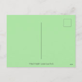 トルコ農園、国ユーモアのある感謝鳥 シーズンポストカード (裏面)