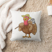 トルコ農家 クッション (ブランケット)