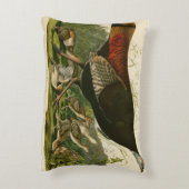 トルコ野生のオードボンバ絵画ードズ アクセントクッション (裏面(縦))